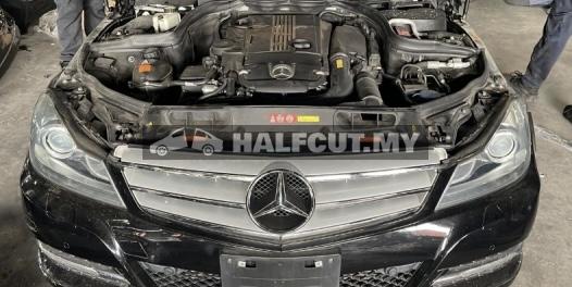 MERCEDES BENZ W204 FLIFT CGI 271 860 AMG AND SPARE PARTS HALFCUT HALF CUT