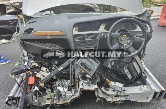 AUDI A4 B8 1.8CC CAB FRT SPARE PARTS HALFCUT HALF CUT
