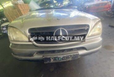 MERCEDES BENZ ML163 320 FRT SPARE PARTS HALFCUT HALF CUT