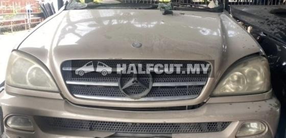 MERCEDES BENZ ML163 DIESEL 270 AND SPARE PARTS FOR SALE HALFCUT HALF CUT