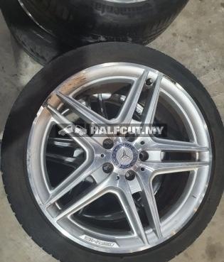 MERCEDES BENZ SCLASS W204 AMG PARTS RIMS FOR SALE HALFCUT HALF CUT