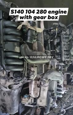 MERCEDES BENZ S140 M104.280 ENG G.BOX