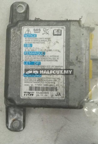 HONDA CIVIC SNB AIR BAG ECU 77960-SNB-J821-M1