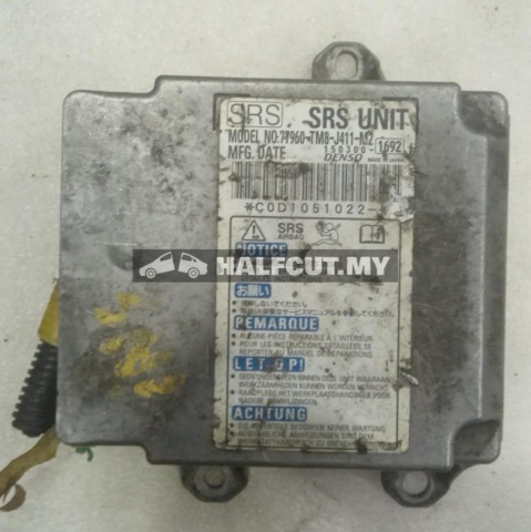 HONDA INSIGHT AIR BAG ECU 77960-TM8-J411-M2
