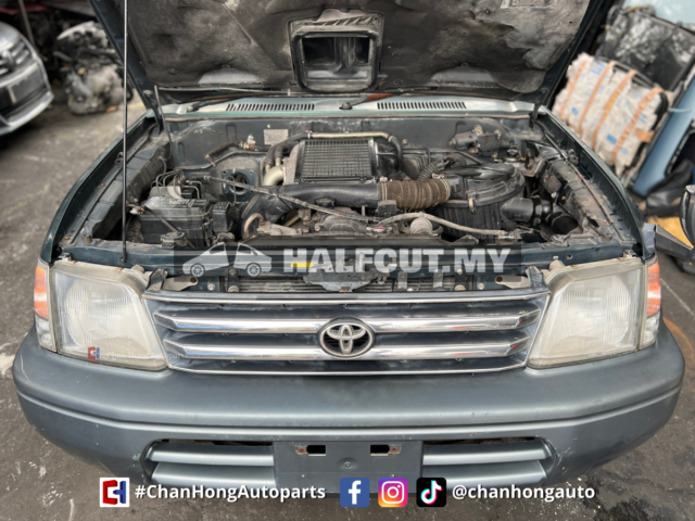 TOYOTA PRADO KZJ95 1KZ 3.0L HALF HALFCUT HALF CUT