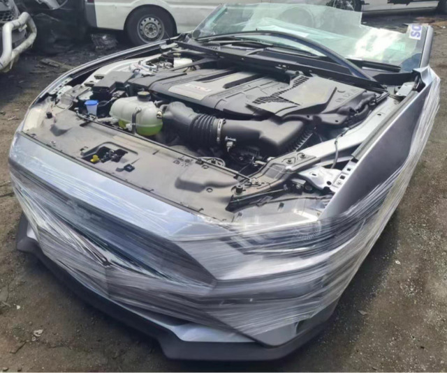 FORD MUSTANG 5.0 WHITE HALFCUT HALF CUT ENGINE GEARBOX