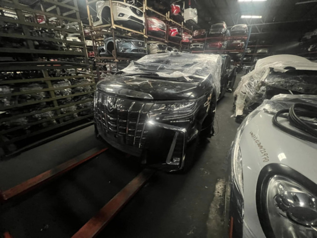 TOYOTA ALPHARD VELLFIRE BLACK HALFCUT HALF CUT ENGINE GEARBOX