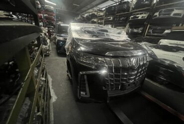 TOYOTA ALPHARD VELLFIRE BLACK HALFCUT HALF CUT ENGINE GEARBOX