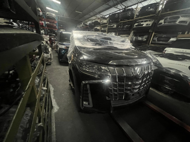 TOYOTA ALPHARD VELLFIRE BLACK HALFCUT HALF CUT ENGINE GEARBOX