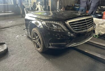MERCEDES BENZ W222 BLACK HALFCUT HALF CUT ENGINE