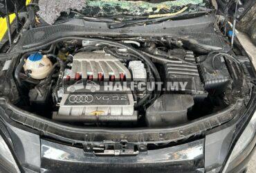 AUDI TT MK2 3.2 HALFCUT HALF CUT CKD ENGINE GEARBOX