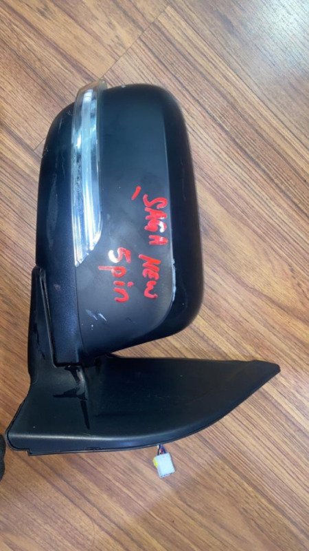 Saga new side mirror rh 5 pin