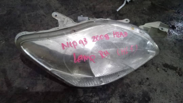 TOYOTA VIOS NCP93 2008 HEAD LAMP RH