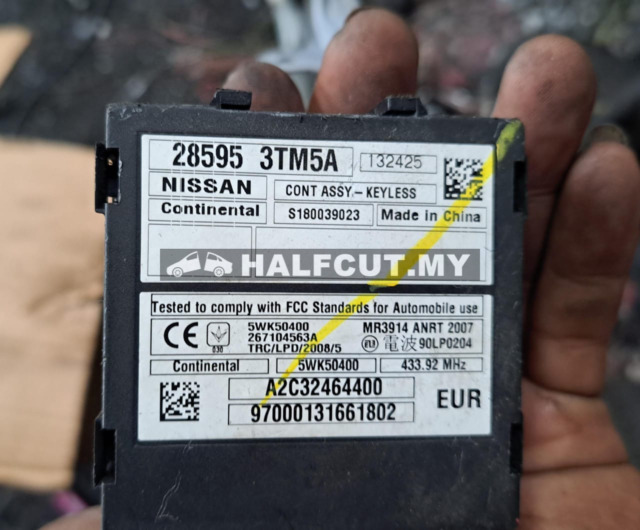 NISSAN TEANA J33 2.0 ECU (28595-3TM5A) - Halfcut Malaysia KL Selangor ...