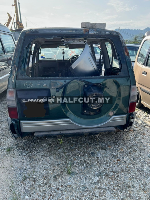 LAND CRUISER PRADO 1KZ REAR AXLE