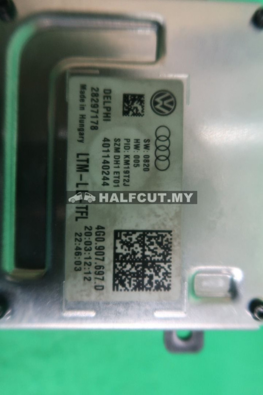 AUDI VOLKSWAGEN LED DRL MODULE HEADLIGHT CONTROL UNIT