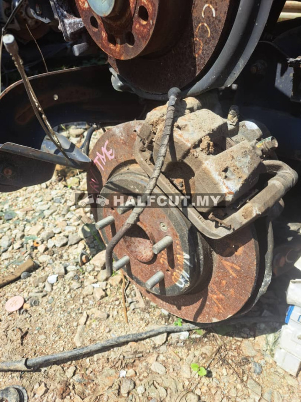 VOLKSWAGEN SCIROCCO REAR AXLE