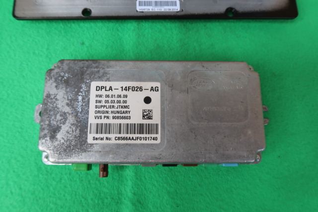 LAND ROVER ECOQUE CAMERA CONTROL MODULE ECU RADIO AMPLIFIER