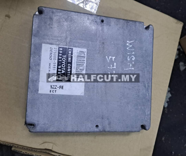 TOYOTA WISH 1ZZ ENGINE ECU (89661-68010)