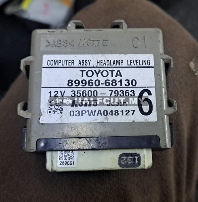 TOYOTA WISH 20 ECU (89960-68132) 6