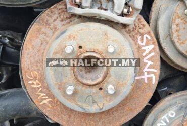 SUZUKI SWIFT 2014 REAR AXLE