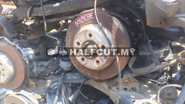 PORSCHE CAYENNE REAR AXLE