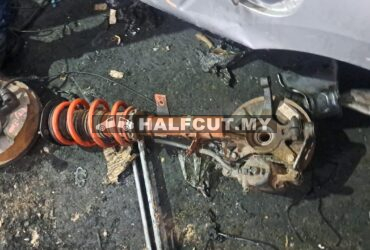 PROTON SAGA BLM  FRONT KNUCKLE &ABSORBER   F/R NO ABS