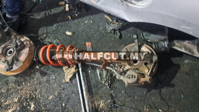 PROTON SAGA BLM  FRONT KNUCKLE &ABSORBER   F/R NO ABS