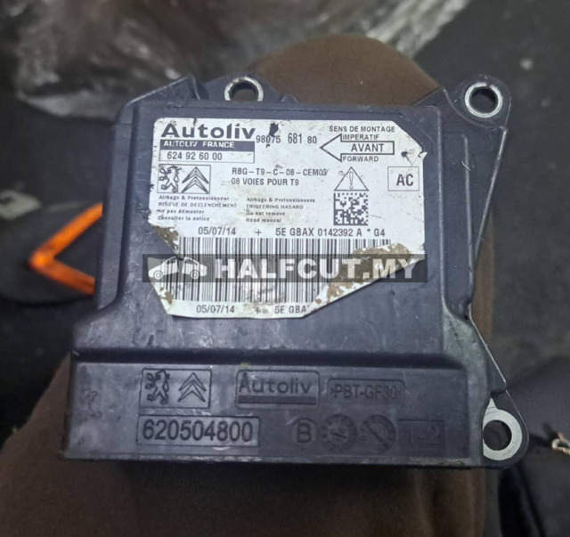 PEUGEOT 308 AIR BAG ECU (624 92 60 00)