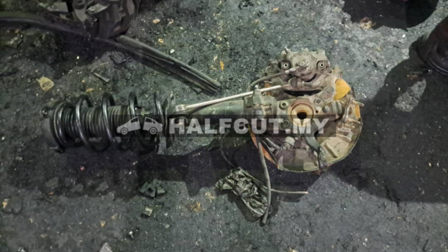 VOLKSWAGEN TIGUAN FRONT KNUCKLE &ABSORBER  ABS F/L