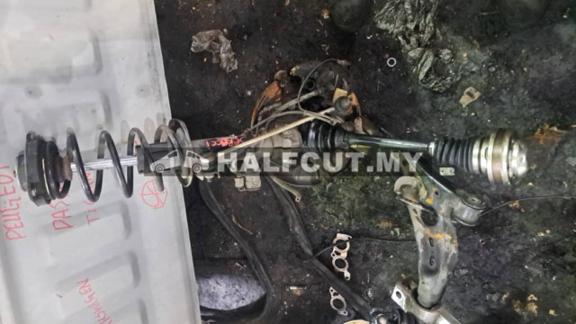 VOLKSWAGEN SCIROCCO  FRONT KNUCKLE &A&DRIVE SHAFT &LOWER ABS F/L