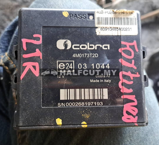 TOYOTA FORTUNER 2TR ECU (4M0173T2D)