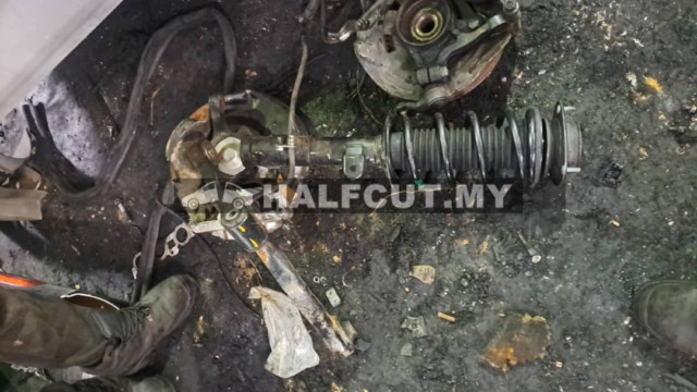 PERODUA ARUZ FRONT KNUCKLE &ABSORBER &LOWER ABS F/L