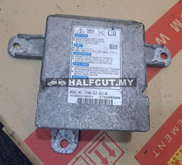 HONDA ODYSSEY RB3 AIR BAG ECU (77960-SLE-J622-M3)