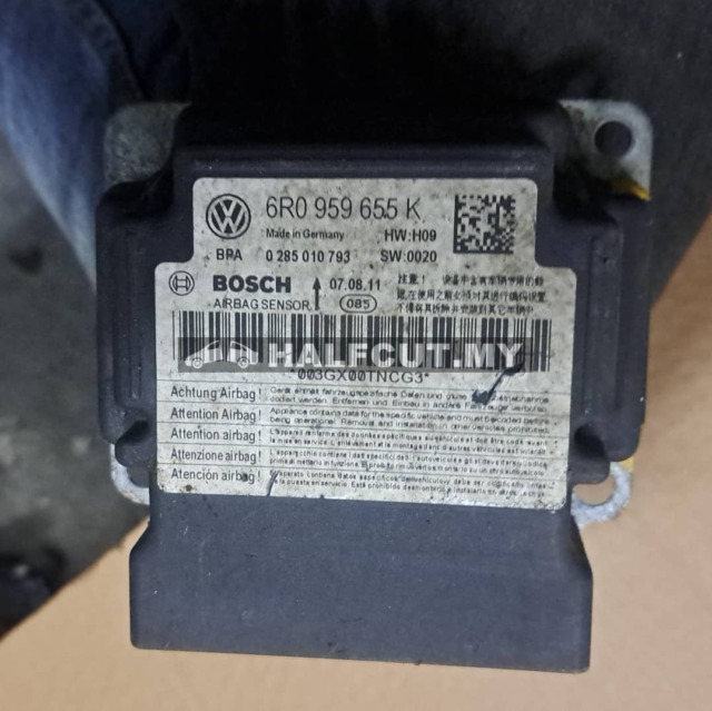 WOLKSWAGEN POLO AIR BAG ECU (6R0 959 655K)