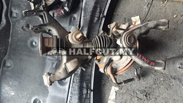 NISSAN FRONTIER F22 YD25 FRONT KNUCKLE &LOWER NO ABS F/L