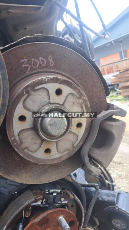 PEUGEOT 3008 REAR AXLE