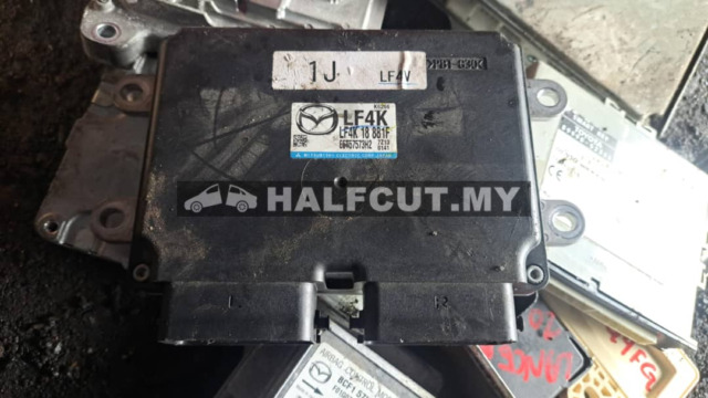 MAZDA 6 2010 ENGINE ECU (LF4K 18 881F) LF4K
