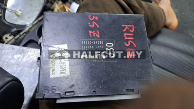 TOYOTA RUSH 3SZ ENGINE ECU (89560-B4030) J30