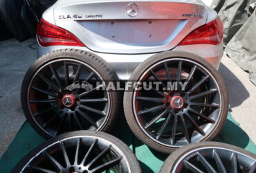 MERCEDES W117 CLA AMG 19INCH RIM AND TYRE