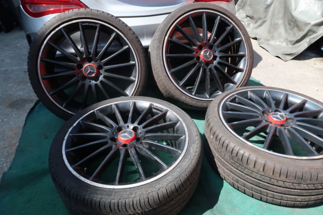 MERCEDES W117 CLA AMG 19 INCH RIM N TYRE