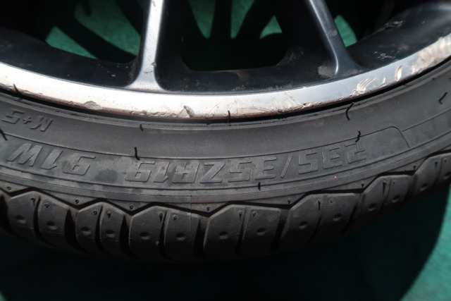 MERCEDES W117 CLA AMG 19 INCH RIM N TYRE