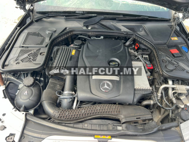 MERCEDES W205 C200 HALF CUT