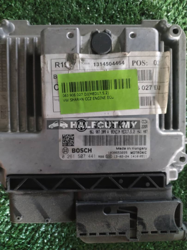 06J 906 027 DJ SHARAN CCZ ENGINE ECU