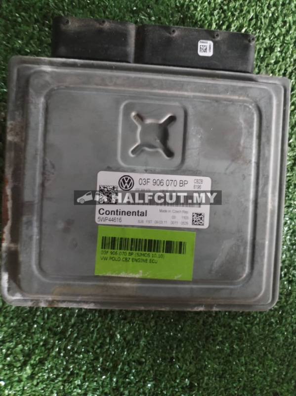 03F 906 070 BP POLO 1.2 CBZ ENGINE ECU