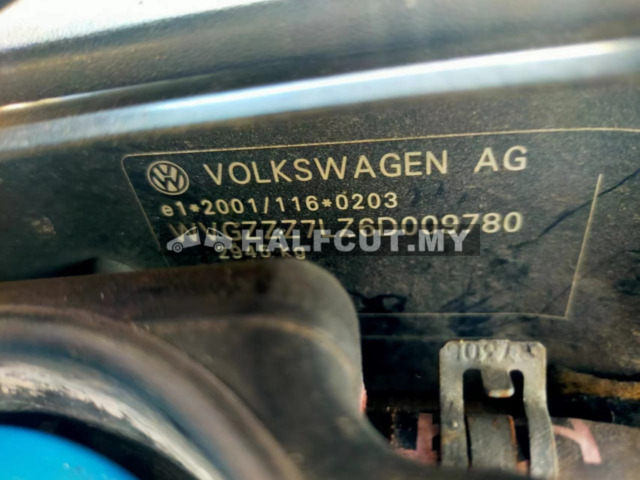 VW TOUAREG 3.2 HALF CUT