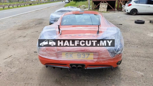PORSCHE CAYMAN 987 HALF CUT