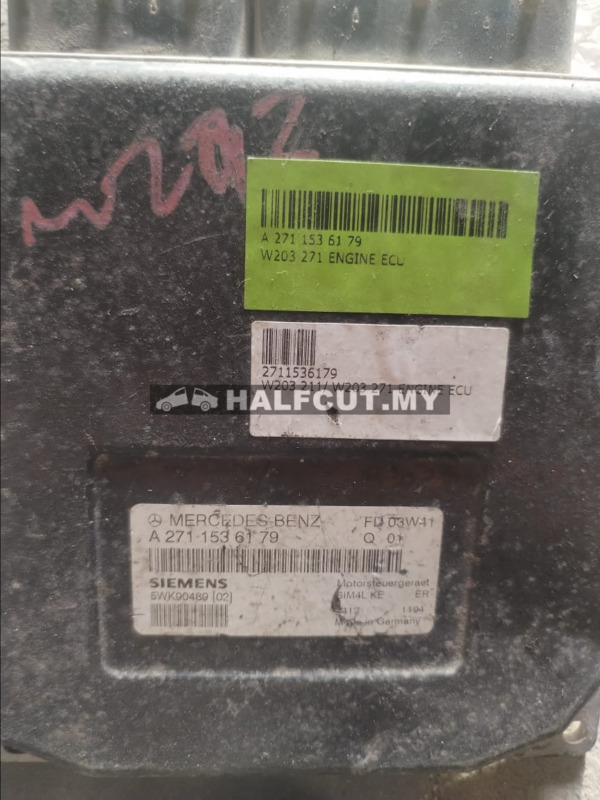 271 153 6179 W203 271 ENGINE ECU