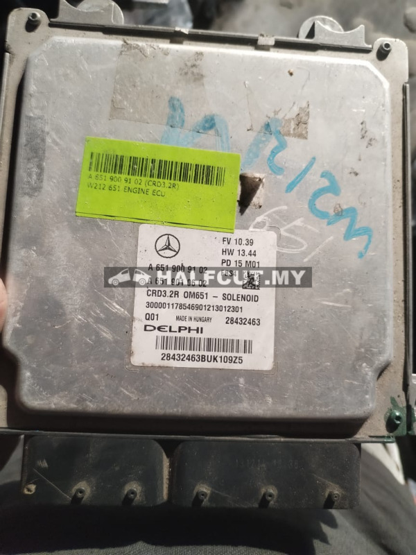 651 900 9102 W212 651 ENGINE ECU