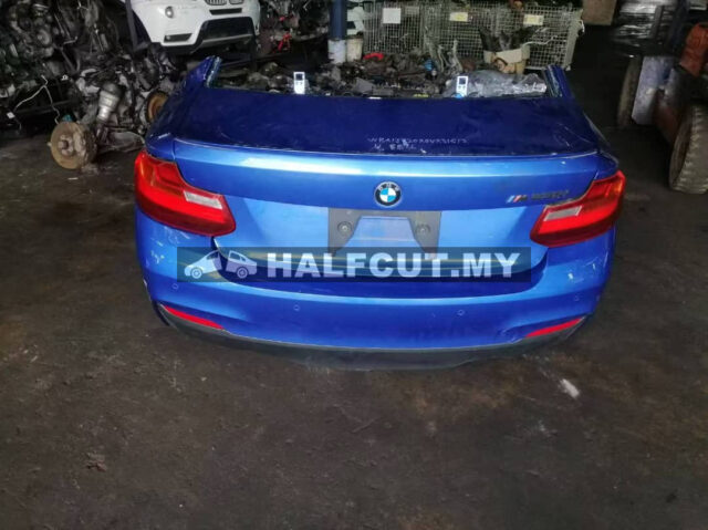 F22 M235I 2013 REAR CUT